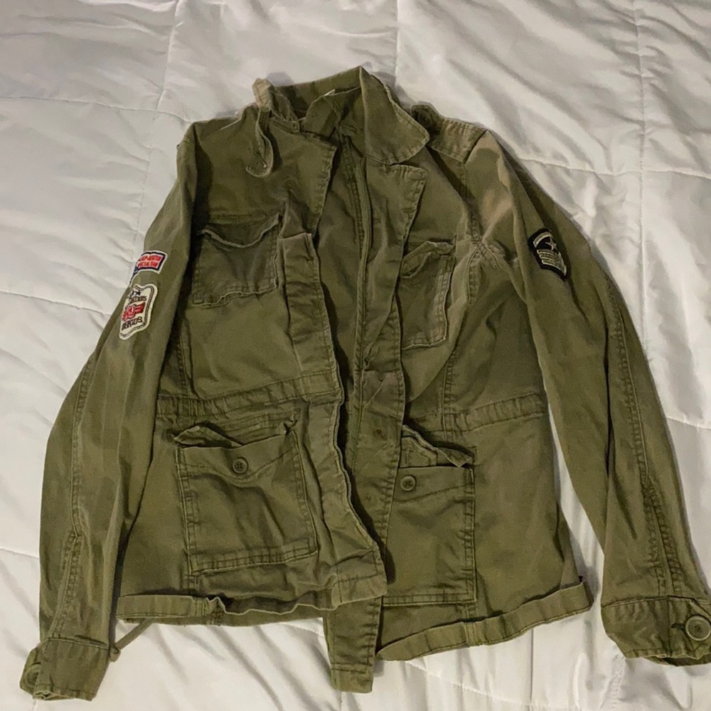 Olive green jacket
